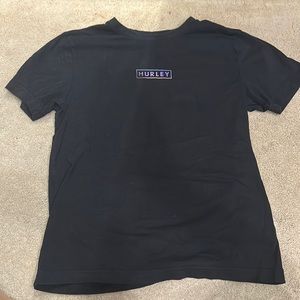 black hurley shirt